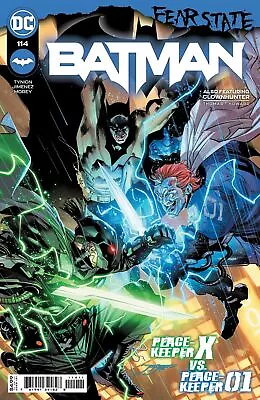 Buy Batman 114 (2021) Jorge Jimenez Cover A 1st Print DC Fear State • 3.99£