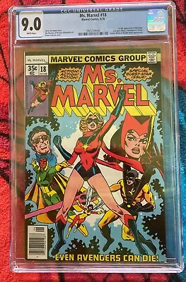 Buy MS. MARVEL #18 (1978) CGC 9.0 1st Mystique  Avengers MCU X-MEN Magneto HOT 🔥 • 236.55£