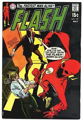Buy FLASH #197 F, Gil Kane C/a, DC Comics 1970 • 15.81£