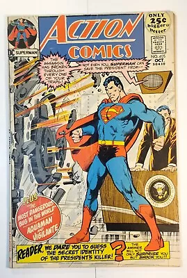 Buy Action Comics #405 W/superman Dc 1971 Vg+ 4.5 Neal Adams Cover Murphy Anderson-a • 7.11£