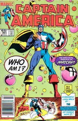 Buy Captain America (1st Series) #307 (Newsstand) VG; Marvel | Low Grade - 1st Madca • 12.61£