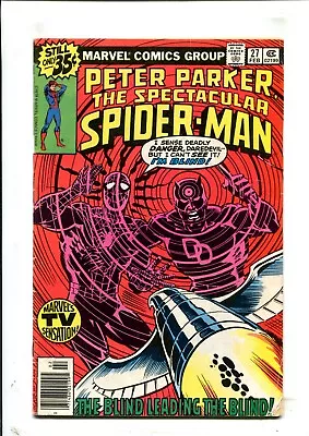 Buy Spectacular Spider-Man #27 - Miller's 1st Work On Daredevil (3.0) 1979 • 10.24£