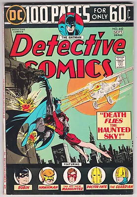 Buy Detective Comics #442 Very Fine Minus 7.5 Batman Robin Alex Toth Art 1974 • 30.07£