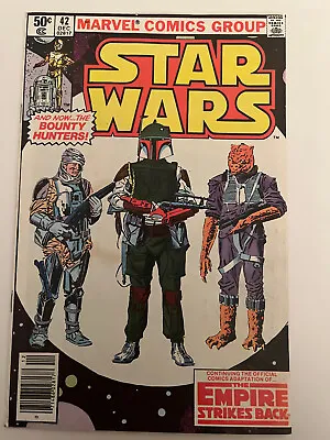 Buy Marvel Star Wars #42 Newstand, Closed Store Stock • 162.19£
