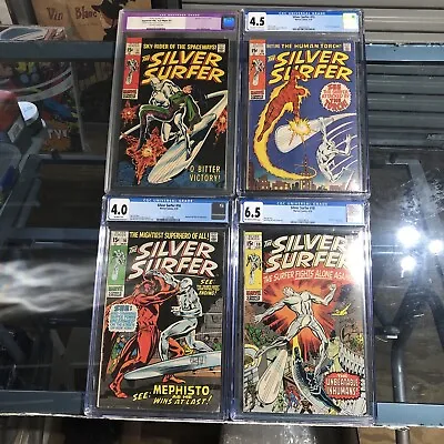 Buy Silver Surfer #s 11. 15. 16. & 18  Lot Of 4 Marvel 1st Print • 355.77£