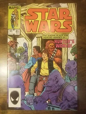 Buy Star Wars #85 Hunter's World. Marvel Comics 1984  Very Nice Copy • 7.90£