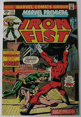 Buy Marvel Premiere #23 (Aug 1975, Marvel), FN (6.0), Iron Fist Stars, Intro Warhawk • 16.60£