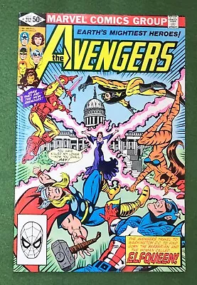 Buy Avengers #212 Marvel Comics Bronze Age Controversial Issue! Yellowjacket! F/vf • 6.43£