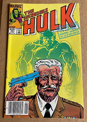 Buy Incredible Hulk  #291  Origin Of General  Thunderbolt Ross VF Newsstand • 4£
