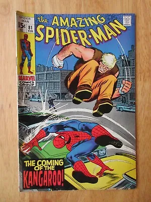 Buy Amazing Spider-man #81 (1970) Vg+ • 19.95£
