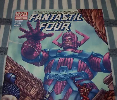 Buy The Fantastic Four #602 Galactus & Avengers From Mar. 2012 In VF Condition DM • 8.69£