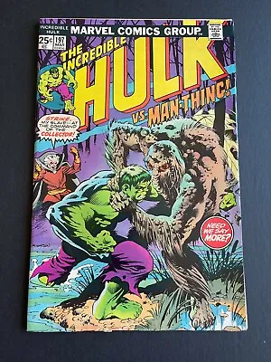 Buy  Incredible Hulk #197 - Man Thing & The Collector App (Marvel, 1976) VF • 28.16£