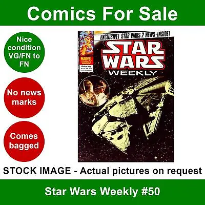 Buy Star Wars Weekly #50 Comic - VG/FN Clean 17 Jan 1979 - Marvel UK • 6.99£