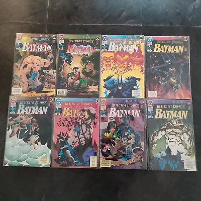 Buy Detective Comics #659 To #666 - DC 1993 - 8 Comic Knightfall Run - Batman • 19.99£