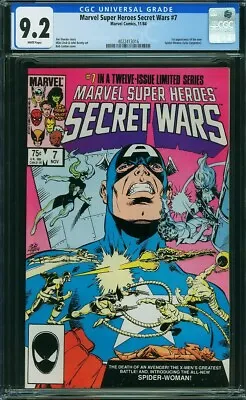 Buy MARVEL SUPER HEROES SECRET WARS #7 Cgc 9.2 • 185£