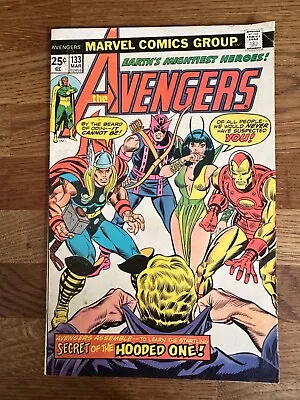 Buy Avengers 133. The Origins Of Vision And Mantis Part 1. Marvel 1975. • 8£