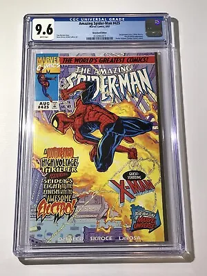 Buy 1997 Amazing Spider-Man #425 1ST ELECTRO-PROOF SUIT RARE NEWSSTAND CGC 9.6 WP • 119.93£