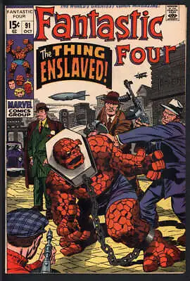 Buy Fantastic Four #91 6.5 // 1st App Torgo Marvel Comics 1969 • 39.96£