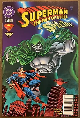 Buy DC Superman: The Man Of Steel #54 (1996) VF/NM 9.0 The Spectre • 3.19£