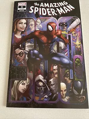 Buy Marvel Comics Amazing Spider-man #6 Clayton Crain Exclusive Variant Venom #900 • 8£