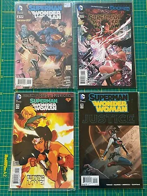 Buy 4 X Superman Wonder Woman Comics #2,10,19,29 DC Comics 2013-2016 • 6.99£