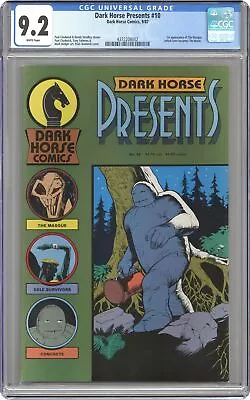 Buy Dark Horse Presents #10 CGC 9.2 1987 4372208002 • 135.92£