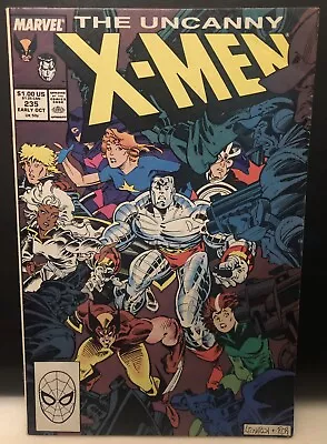 Buy Uncanny X-Men #235 Comic , Marvel Comics 1st App Genosha • 4.85£