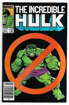 Buy The Incredible Hulk #317  Marvel 1986  N181x • 2.41£