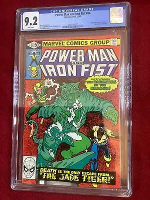 Buy Power Man And Iron Fist #66-2nd Appearance Of Sabretooth-CGC 9.2-white Pages • 99£