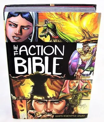 Buy The Action Bible God's Redemptive Story Hardcover Illustrated 2010 David C. Cook • 15£