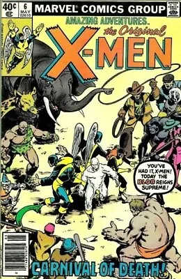 Buy Amazing Adventures (1979) #6 Reprints X-Men (1963) #3 & #43 VF. Stock Image • 4.48£