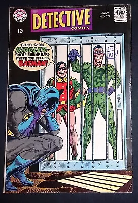 Buy Detective Comics #377 Silver Age DC Comics Batman F • 44.99£