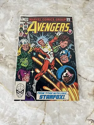 Buy The Avengers #232 - 1983 Marvel - High Grade - Starfox (Eros) Joins The Avengers • 6.02£