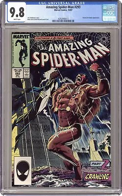 Buy Amazing Spider-Man #293D CGC 9.8 1987 4292948013 • 233.24£