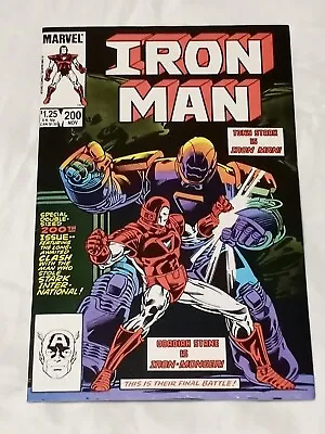 Buy Iron Man 200 (Marvel, 1985) Key 1st And Death Of Obadiah Stane As Iron Monger NM • 43.55£