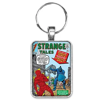 Buy Strange Tales #111 Cover Key Ring Or Necklace Classic Marvel Comic Book Jewelry • 10.35£