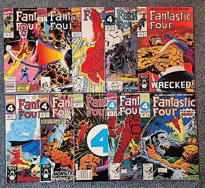 Buy Fantastic Four Lot Of 10 #351 To 360 Marvel Comics 1991-92 Super Sweet NM Lot • 40.17£