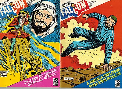 Buy Falcon Comandos Em Acao Brazilian GI Joe Comics Lot #1-4 (Editora Tres 1977) VF! • 341.05£