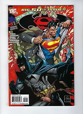 Buy SUPERMAN / BATMAN # 50 (DC Comics, BIG 50th ISSUE, SEP 2008) NM • 3.95£