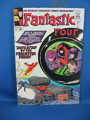 Buy Fantastic Four 38 F+ Kirby Marvel 1965 Nice • 71.13£