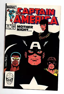 Buy Captain America #290 - 1st Mother Superior - 1st Cameo Black Crow - 1984 - VF/NM • 11.86£