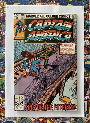 Buy Captain America #246 - Jun 1980 - Joe Smith Appearance! - Vfn+ (8.5) Pence Copy! • 7.99£