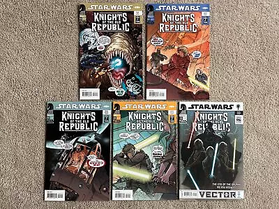 Buy Star Wars Knights Of The Old Republic #21-25 Dark Horse Comic Very High Grade • 27.66£