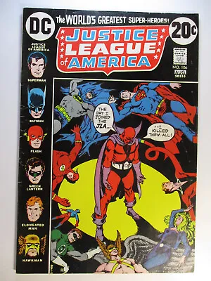 Buy Justice League Of America #106, Red Tornado, VG/F, 5.0, OWW Pages • 9.87£