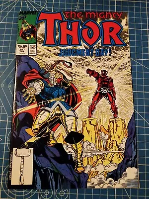 Buy Thor The Mighty 387 Marvel Comics 8.0 H8-101 • 7.96£
