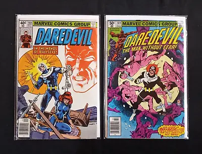 Buy Daredevil #160 And #169 (Marvel, 1979) Frank Miller 2nd Elektra - Reader Copies • 15.83£