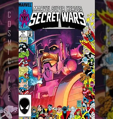 Buy Marvel Secret Wars #1 Art Adams Galactus Border Variant Facsimile Pre 1/22☪ • 36.87£