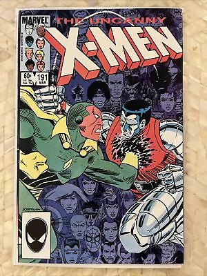 Buy Uncanny X-Men #191 1985 1st App. Nimrod Claremont - Marvel Comics - JRJR • 11.07£