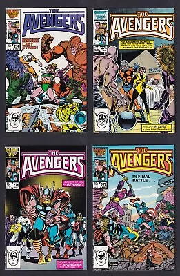 Buy Avengers #274-277 Classic Masters Of Evil John Buscema Story Arc Marvel 1986  • 9.49£