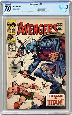Buy Avengers #50 CBCS 7.0 RESTORED 1968 21-2C350CC-028 • 44.15£